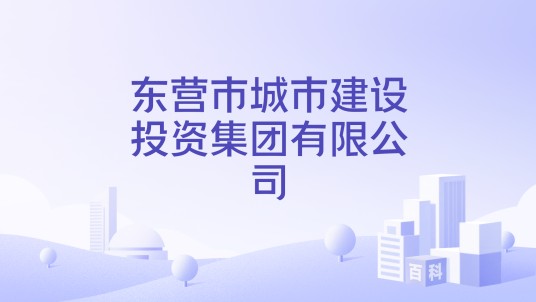 东营市城市建设投资集团有限公司