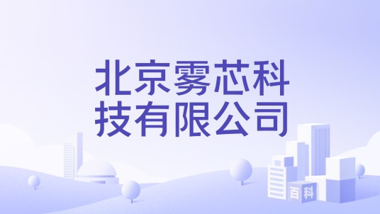 北京雾芯科技有限公司