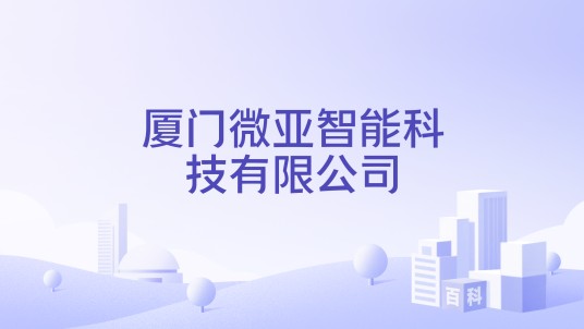 厦门微亚智能科技有限公司