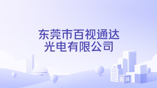 东莞市百视通达光电有限公司