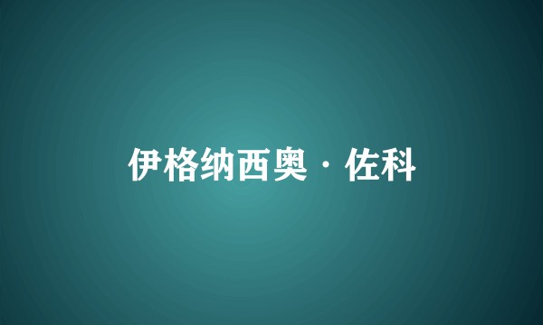 伊格纳西奥·佐科