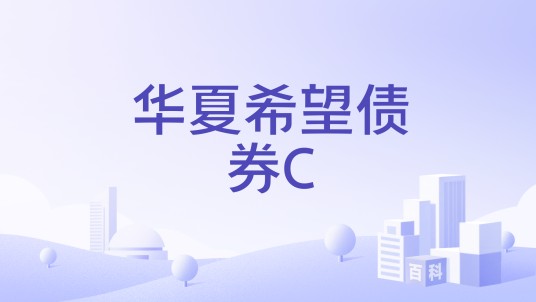 华夏希望债券C