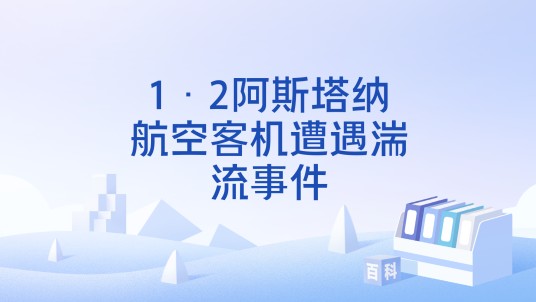 1·2阿斯塔纳航空客机遭遇湍流事件