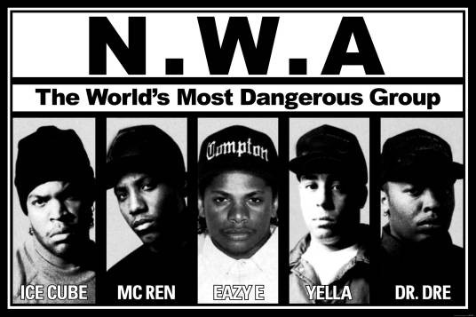 Straight Outta Compton（N.W.A发行的首张正式专辑）