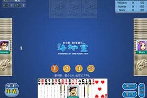 斗地主（三人参与的棋牌类Flash小游戏）