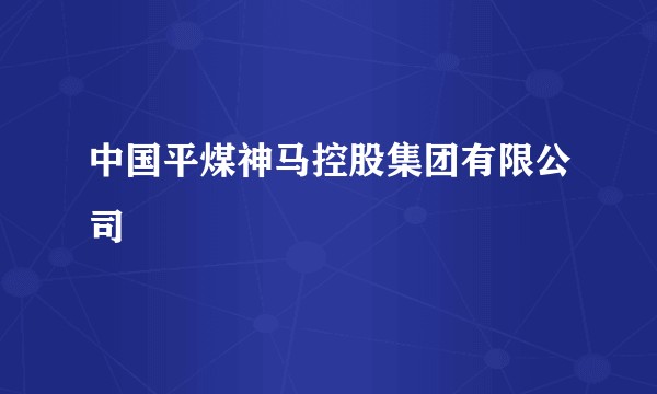 中国平煤神马控股集团有限公司