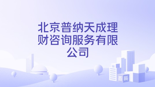 北京普纳天成理财咨询服务有限公司