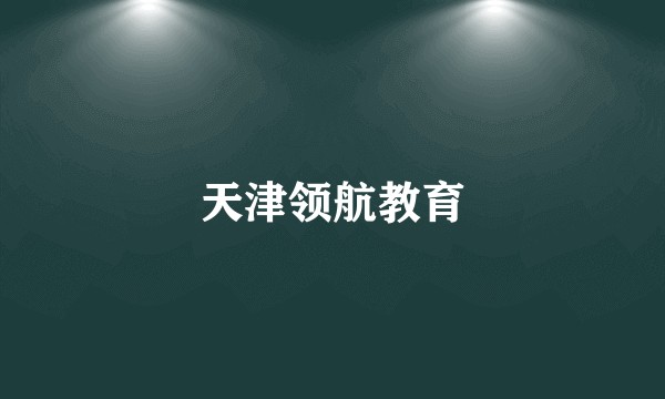 天津领航教育