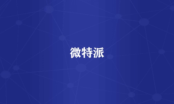 微特派