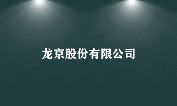 龙京股份有限公司