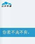 你若不离不弃，我便生死相依