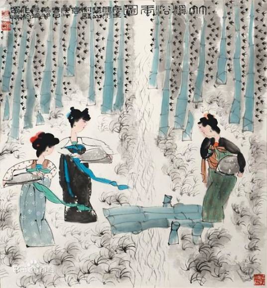 雨过山村