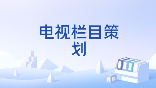 电视栏目策划