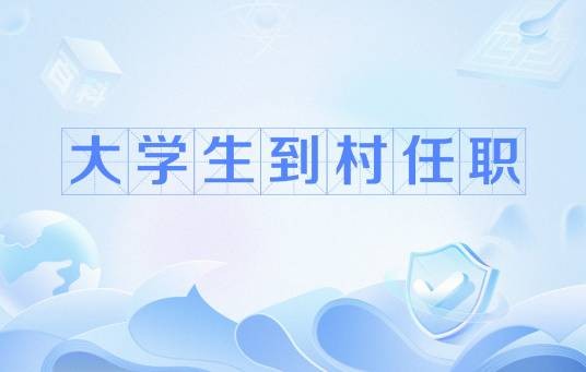 大学生到村任职