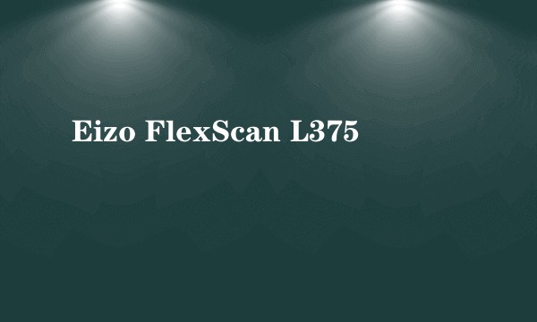 Eizo FlexScan L375