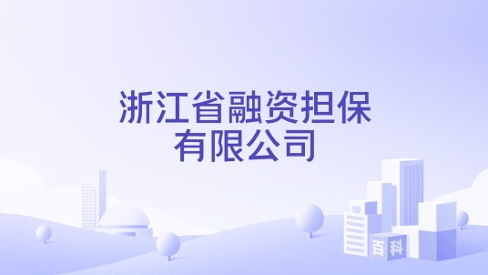 浙江省融资担保有限公司