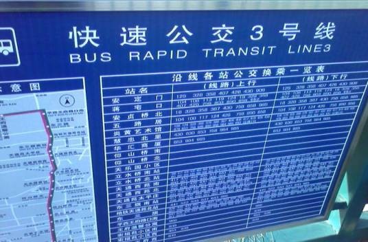 北京快速公交3号线