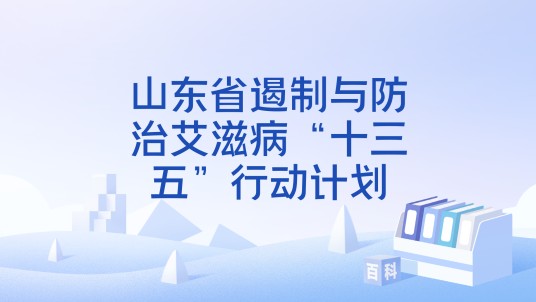 山东省遏制与防治艾滋病“十三五”行动计划