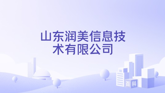 山东润美信息技术有限公司