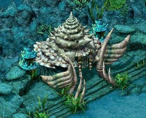 东海龙宫（神话传说中东海龙王的宫殿）