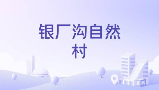 银厂沟自然村