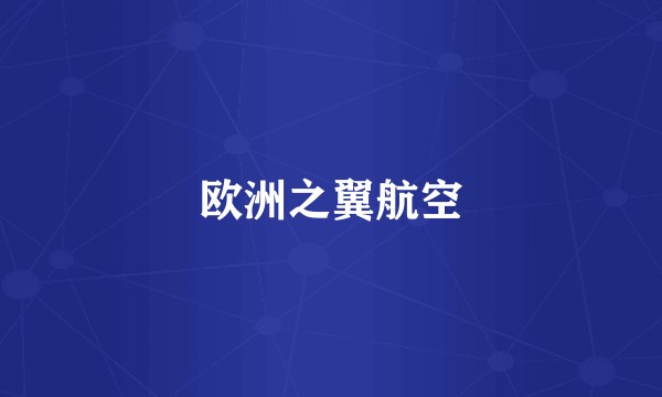 欧洲之翼航空
