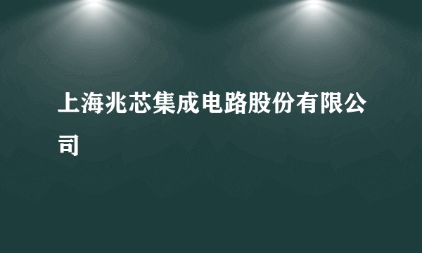 上海兆芯集成电路股份有限公司