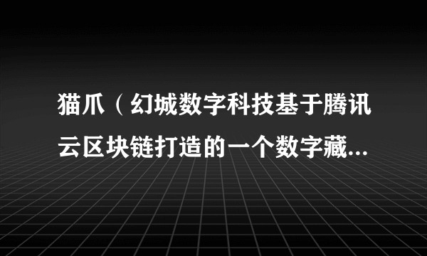 猫爪（幻城数字科技基于腾讯云区块链打造的一个数字藏品交易平台）