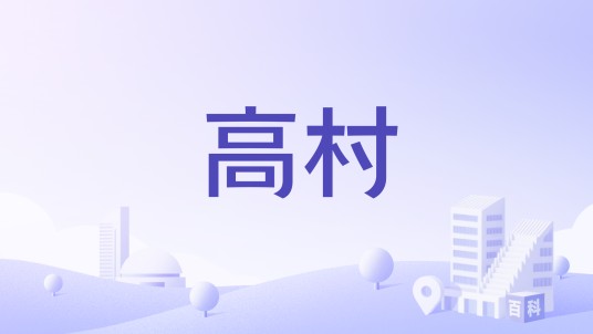 高村（山西省晋中市祁县西六支乡高村）