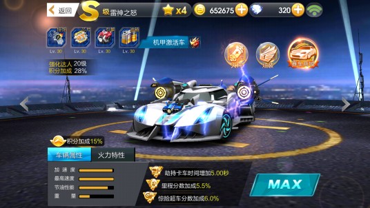 雷神之怒（《天天飞车》中的特效S级赛车）