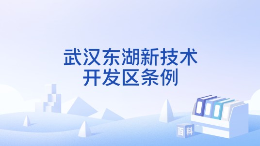 武汉东湖新技术开发区条例