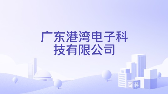 广东港湾电子科技有限公司