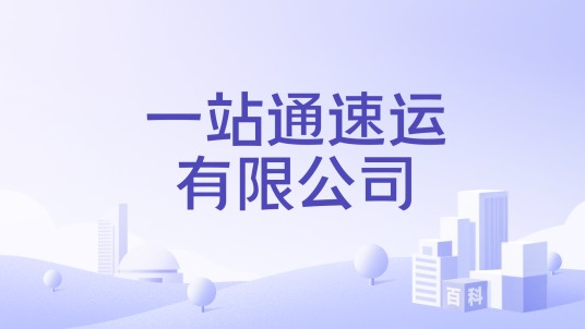 一站通速运有限公司