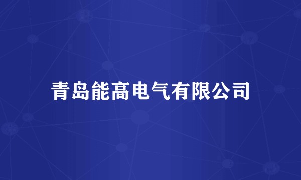 青岛能高电气有限公司