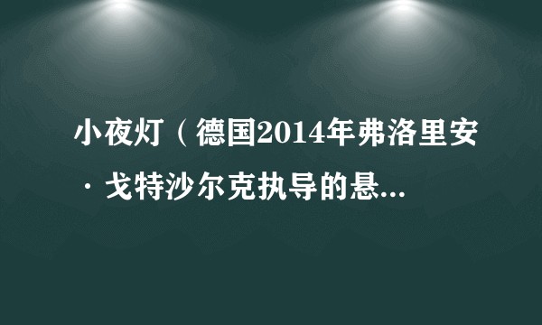 小夜灯（德国2014年弗洛里安·戈特沙尔克执导的悬疑电影）