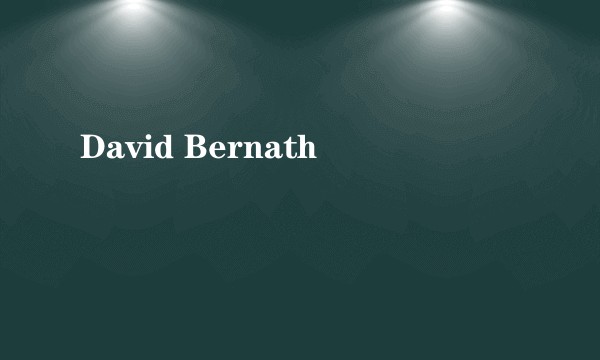 David Bernath