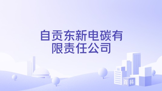 自贡东新电碳有限责任公司