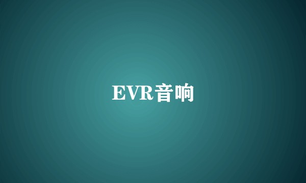 EVR音响