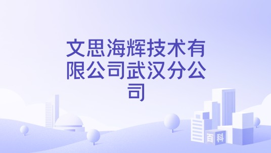 文思海辉技术有限公司武汉分公司