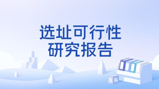 选址可行性研究报告