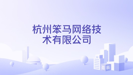 杭州笨马网络技术有限公司