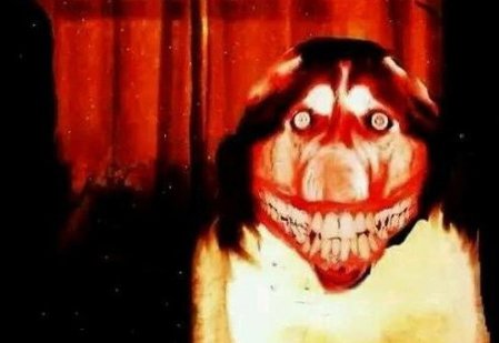 微笑狗恐怖事件死了多少人事件原图为什么吓人