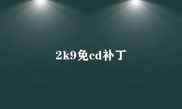 2k9免cd补丁