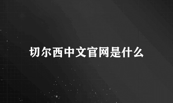 切尔西中文官网是什么