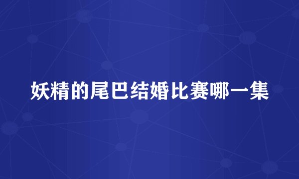 妖精的尾巴结婚比赛哪一集