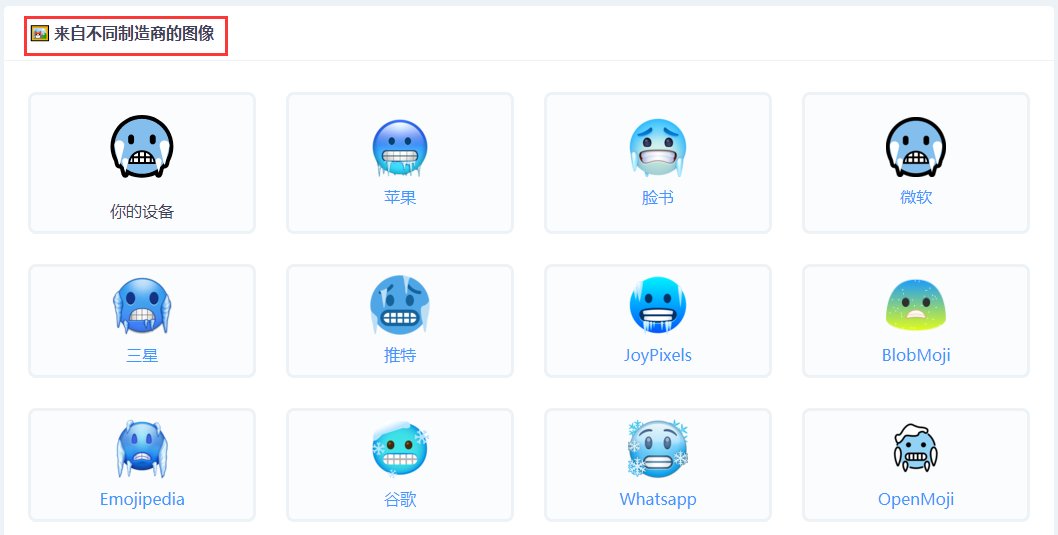 表情符号中哪个表情最冷啊？