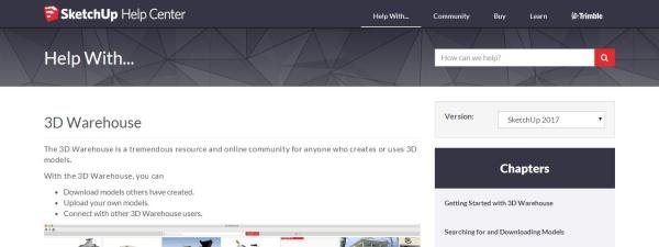 SketchUP模型下载渠道分享