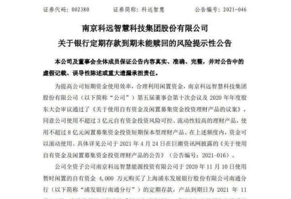 又见萝卜章？！2.95亿存款质押牵出