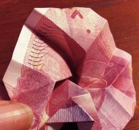 如何用钱折玫瑰