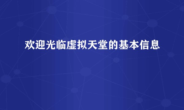 欢迎光临虚拟天堂的基本信息